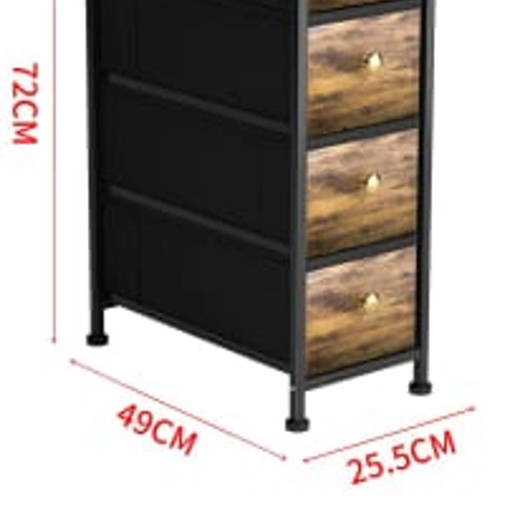 3-Tier Fabric Drawer Storage (KD Style)
