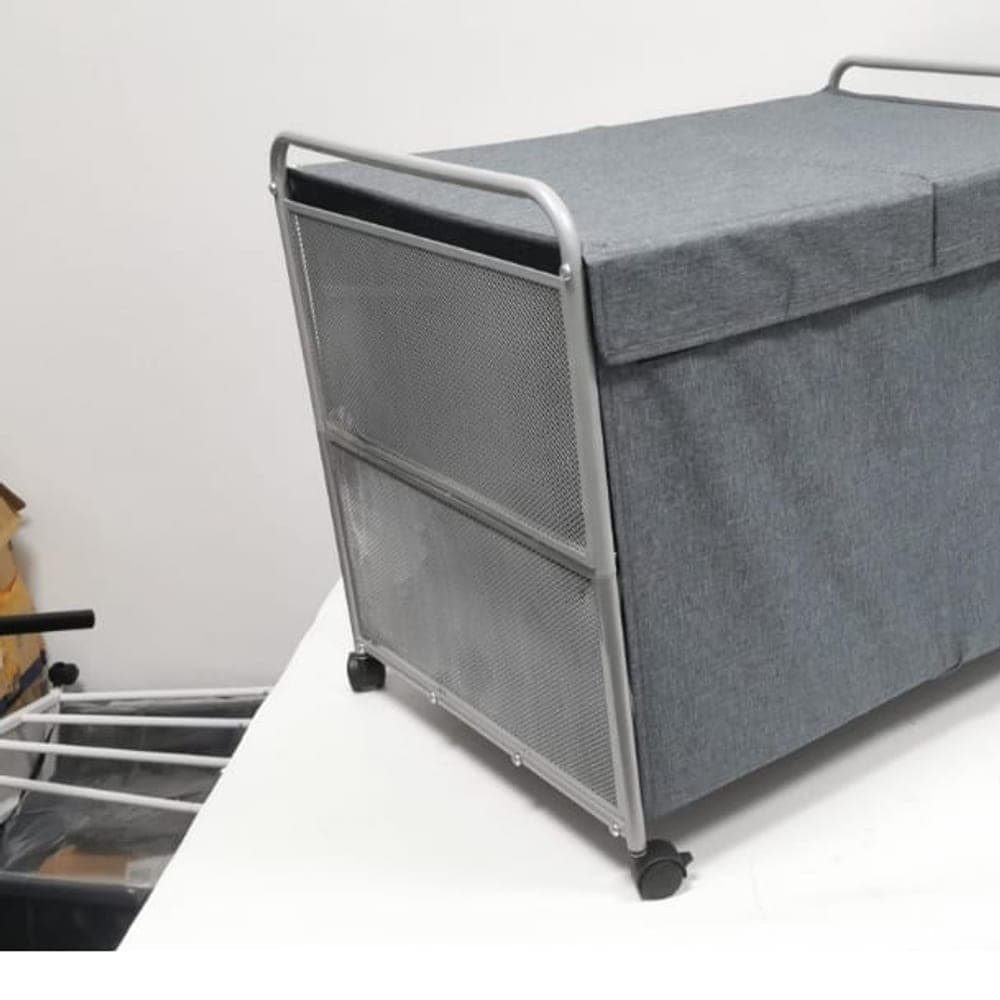 Toy Storage Organizer with Diamond Mesh Side Frame (Single Set)