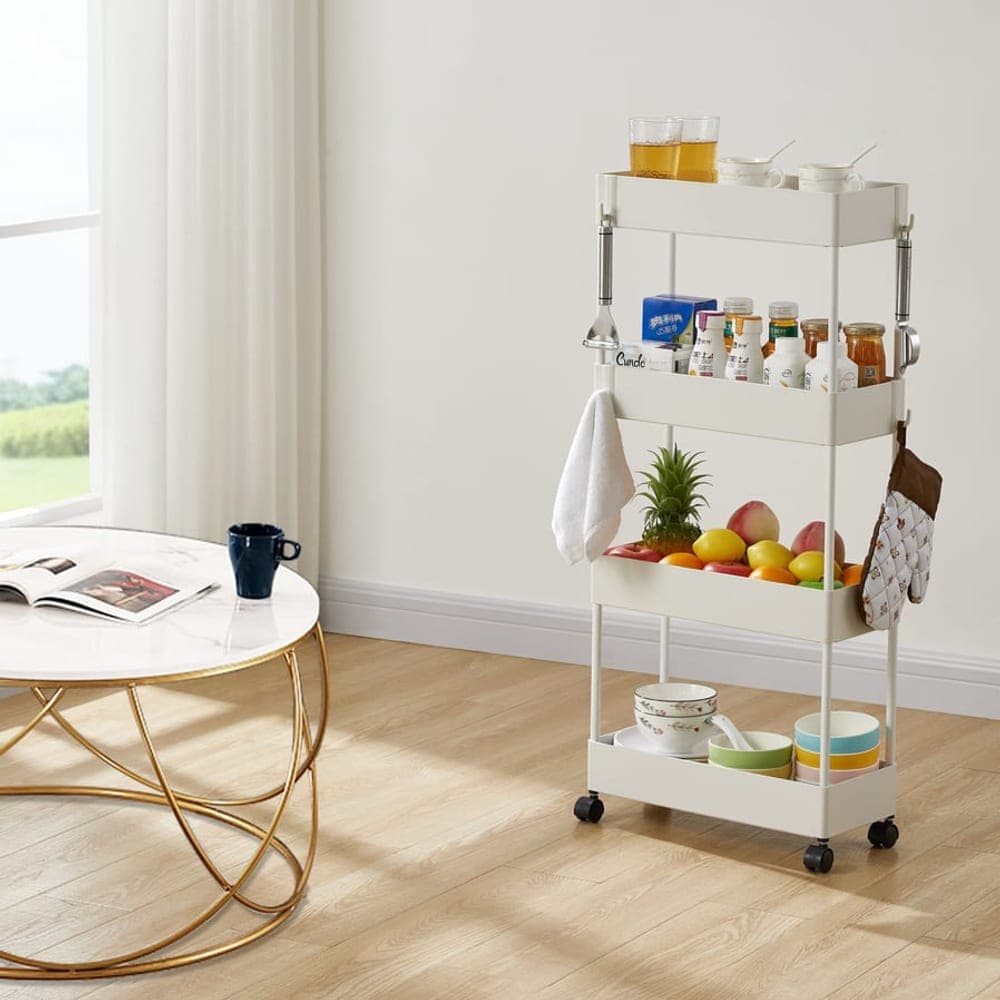 Snap-Lock Snowflake Bathroom Shelf (7 cm) ABS, 18 cm 3-Tier