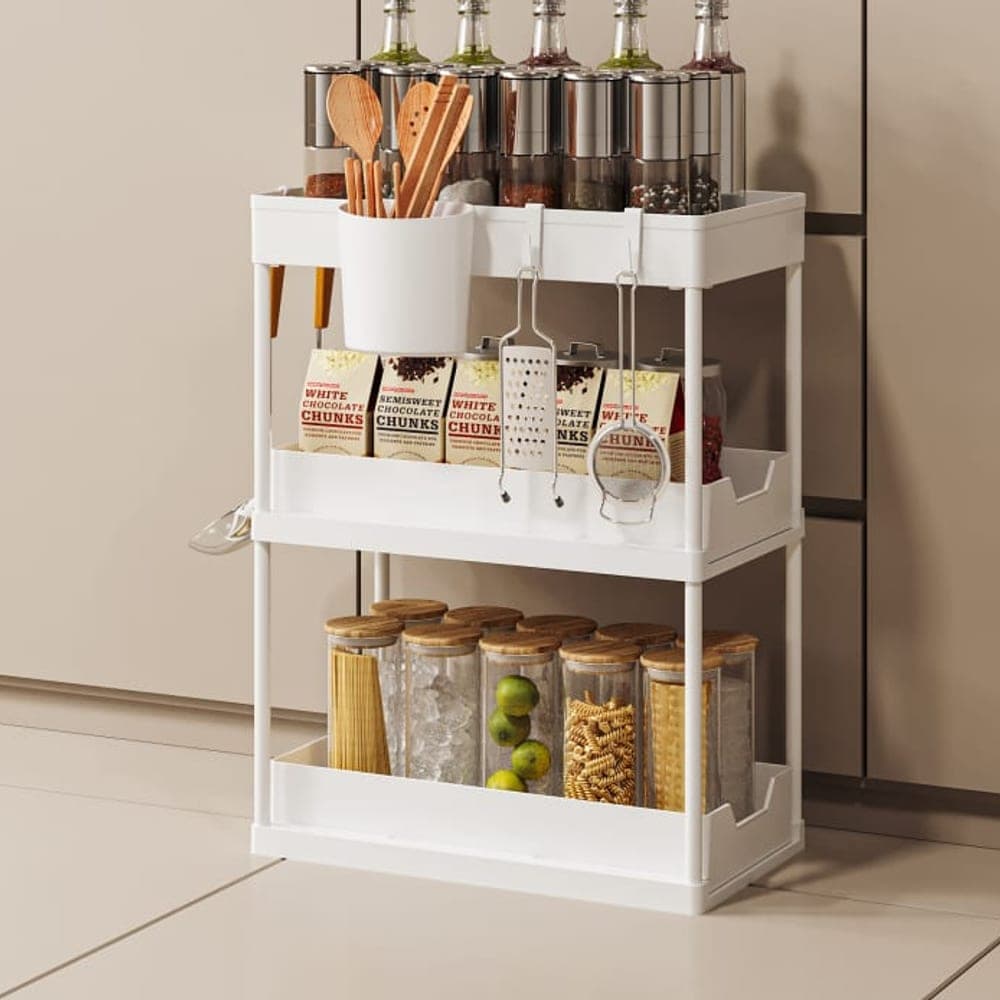 3-Tier Sink Storage Rack (ABS Top / PP Bottom)